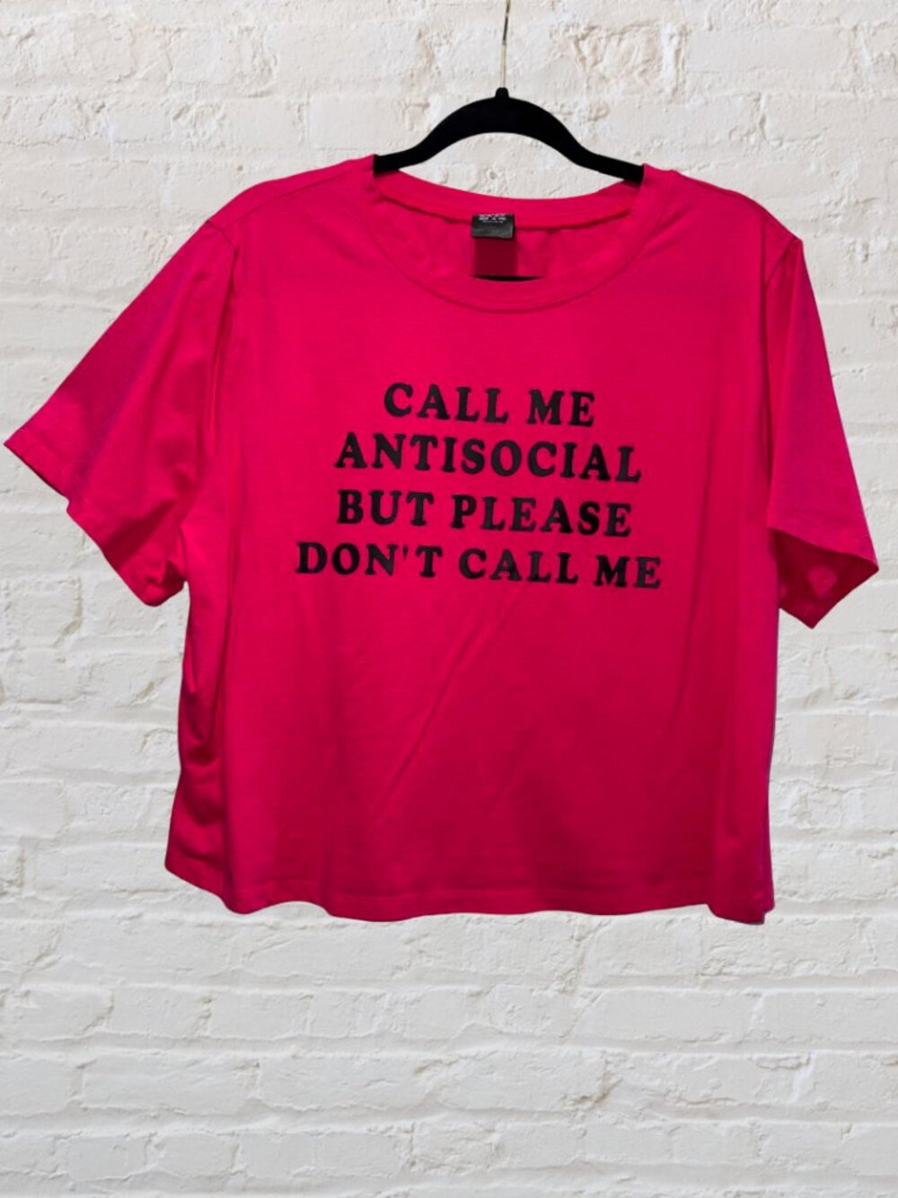 3X Quote Baby Tee (cropped) CherryKitten